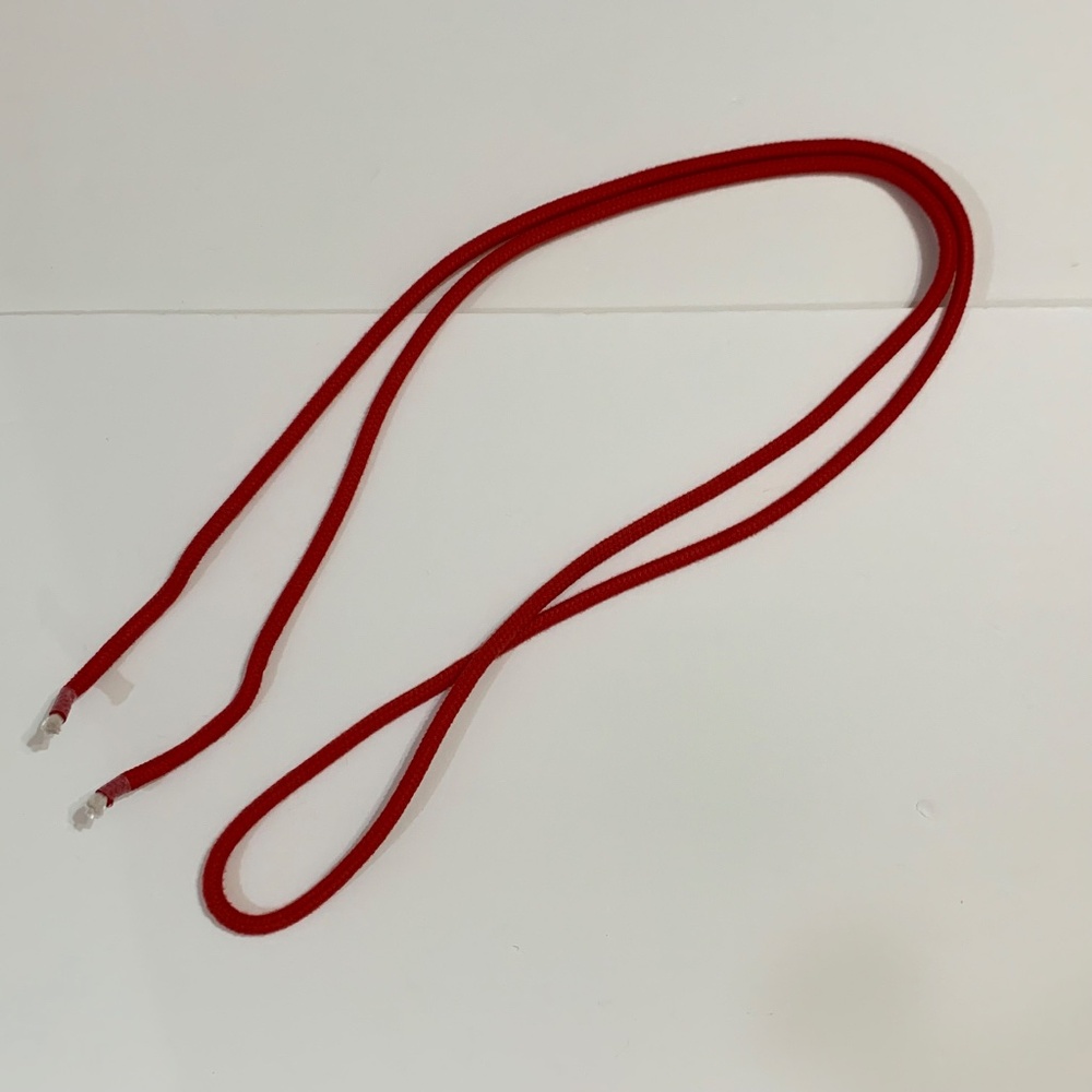 Red Rhythmic Gymnastics Rope 3 Meters - Picture 2 of 4